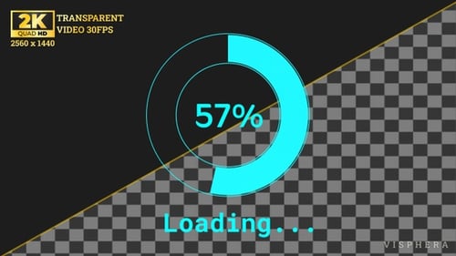 Circular Loading Progress Animation