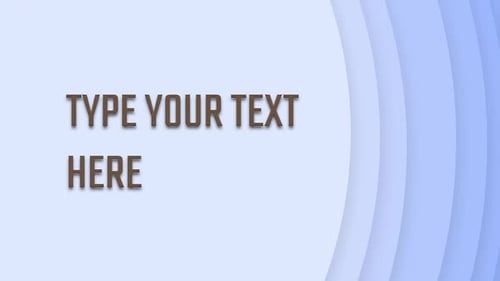 Abstract Circles Transition With Placeholder | UHD | 60fps