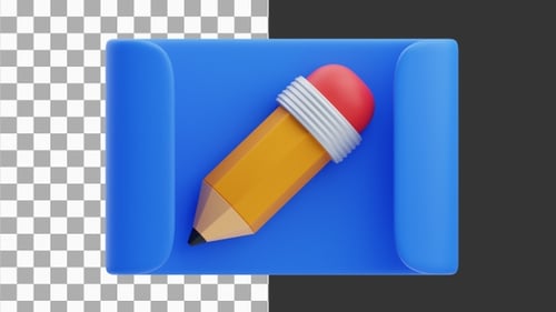 3D Animation of Organizing Design Projects with Artboards | Alpha Channel