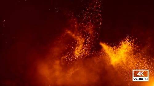 Dynamic Abstract Particle Flow Background Animation