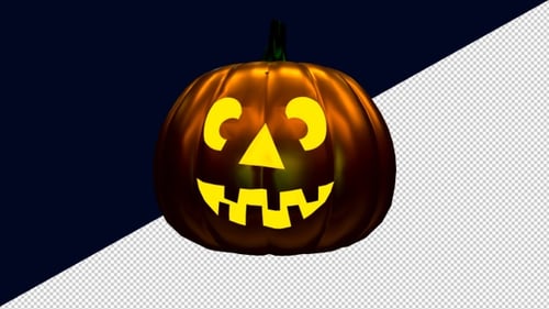 Transparente Halloween-Hintergrundschleife