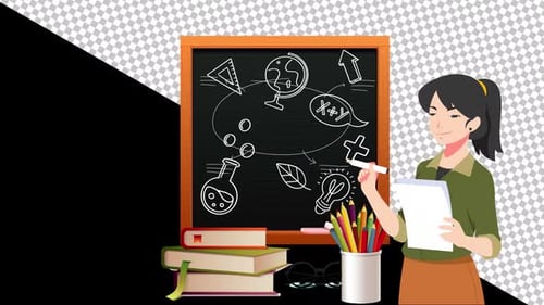 Teacher's Day Alpha Channel