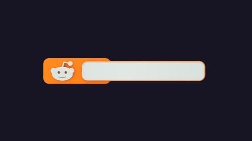 3D Reddit Lower Third Animation for Social Media