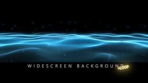 Corporate Blue Field Particles