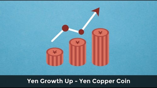 Yen Growth Up - Yen Copper Coin