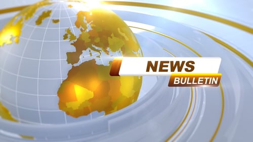 Modern Global News Broadcast Title Reveal