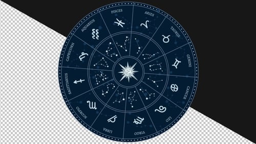 Astrology Zodiac Signs Circle | Alpha Video