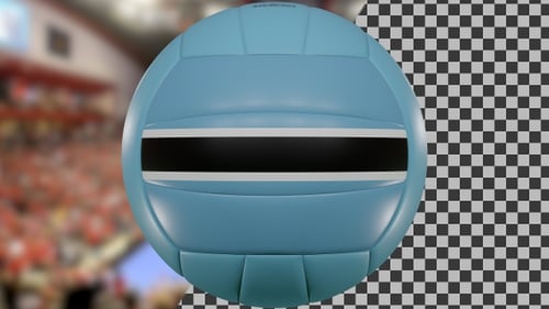 Volleyball spinning Botswana | UHD | 60fps