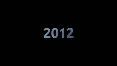 Vertical video 2000 to 2024 year falling digits countdown animation