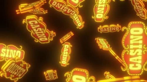 Falling Casino Signs