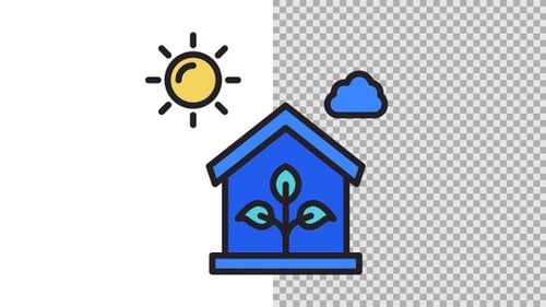 Icono animado de Green House