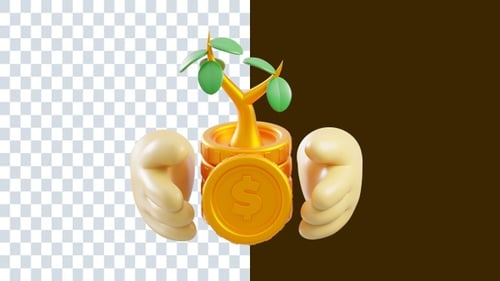 Investment 3D Animations | Alpha Channel