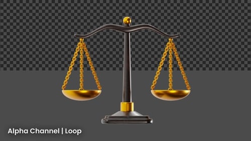 3D Balance Animation | Alpha Loop