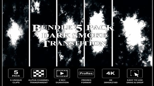 Dark Smoke Transitions Pack