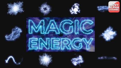 Electric Energy Burst and Neon Transition Pack