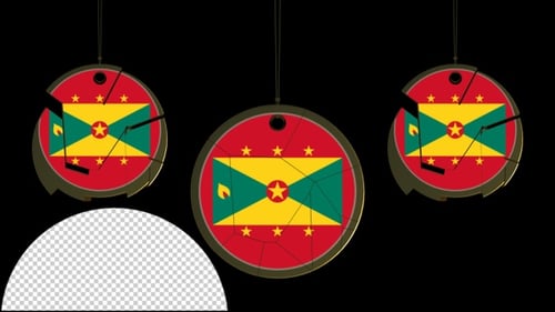 Grenada-Flaggen-Symbol