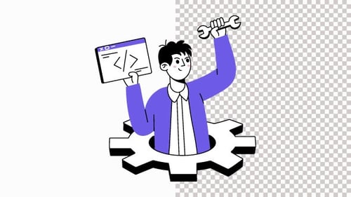 Developing Software Animation Alpha Channel