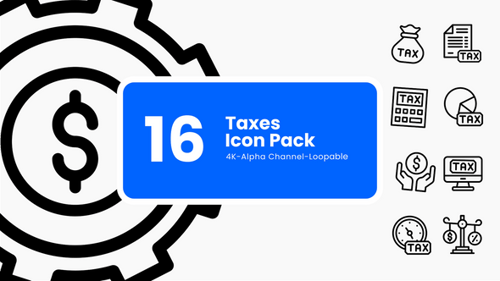 Taxes Icon Pack