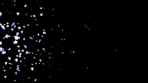 Flying Vertical Thumb Ups Hand, Loopable