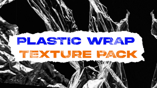 Crumpled Plastic and Bubble Wrap Texture Animation Pack