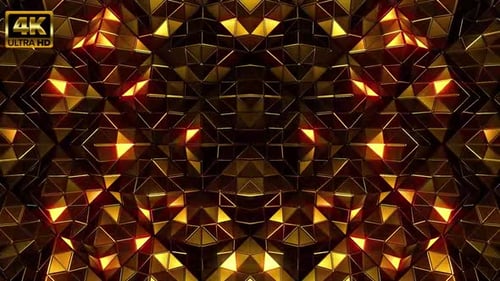 Golden Platonic 1 4K