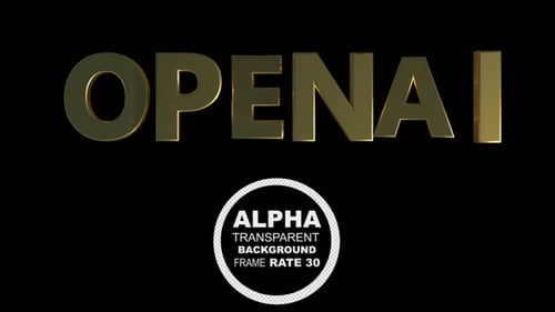 Golden 3D Text Reveal Cinematic Logo Opener