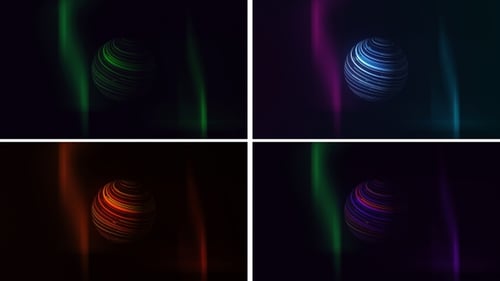 Sphere Lines Hintergrundpaket