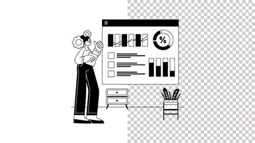 Performance Dashboard Animation Alpha Channel