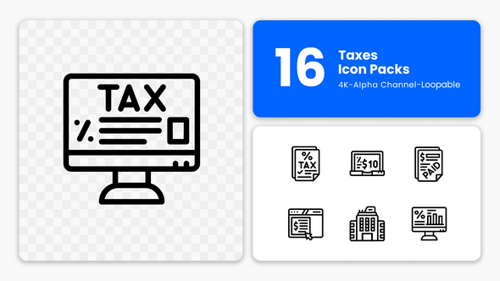 Taxes Icon Pack