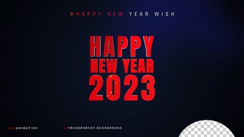 Happy New Year Wish V4
