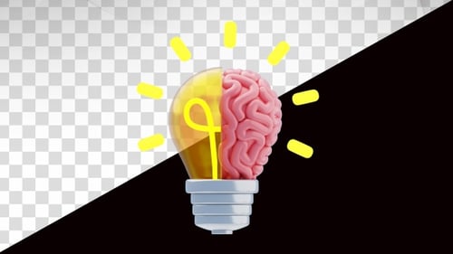 3D Animation of Creative Mind
