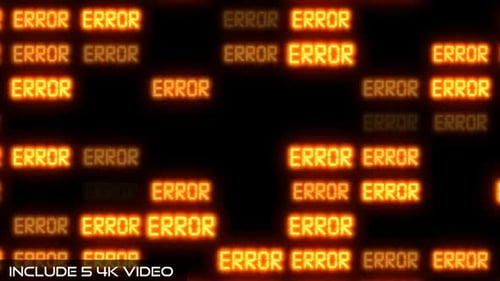 Erro ao falhar e piscar: Monitor Overlay VJ Loop