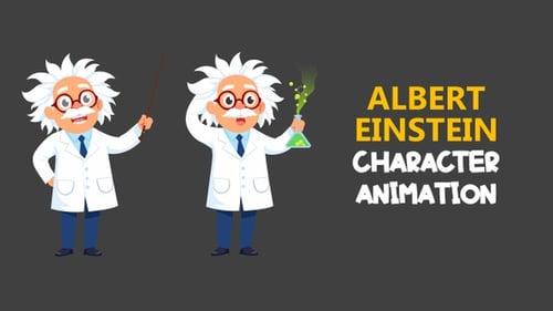 Animated Scientist Character Pack for Science and Education Videos