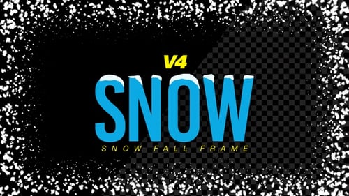 Snow Fall Frame V4