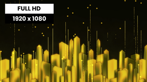 Edificio Golden City 02 VJ Loop