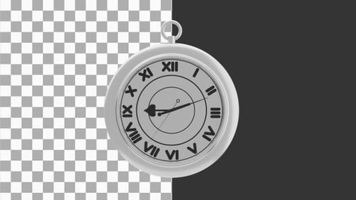 Animação 3D do tempo | Alpha Channel