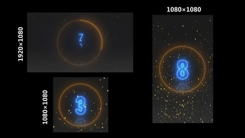 Contagem regressiva de 2023 Mídia social contagem regressiva de néon feliz ano novo 2023