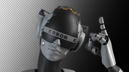 artificial intelligence wiring short circuit. there is an alpha channel