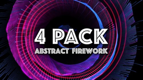 Dynamic Abstract Neon Line Art Backgrounds Pack
