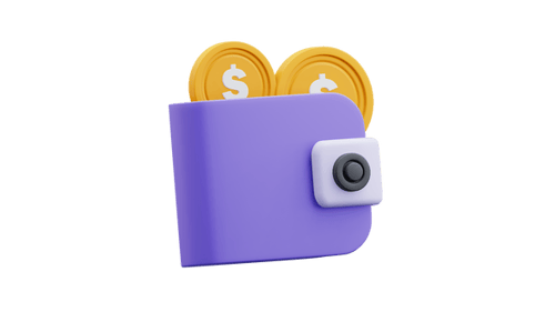 Wallet 3D 4K Loopable Animation