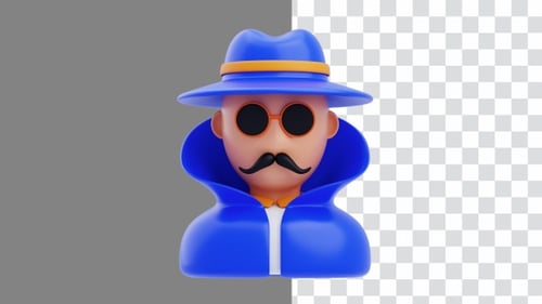 3D Animation of Anonymous Access Increases Security | Alpha Channel