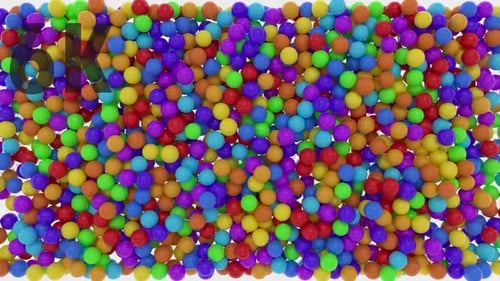 Colorful Spheres Dynamic Transition Reveal