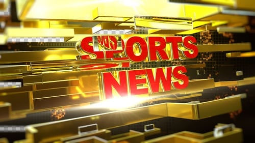 Golden 3D Sports News Title Opener Reveal