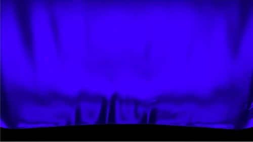 Blaues Tuch