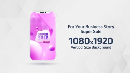 Dynamic Abstract Sale Promotion Opener