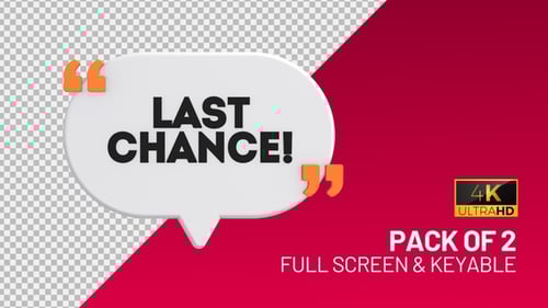 Balões de fala de Last Chance