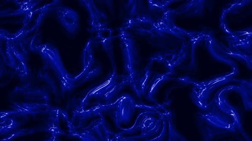 Dynamic Blue Fluid Abstract Energy Background Loop