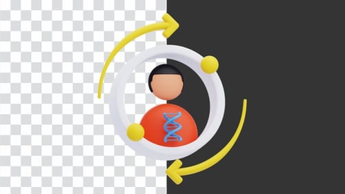 3D Animation of Metabolism | Alpha Channel