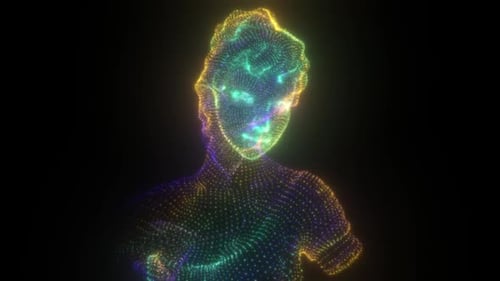 Particle Statue