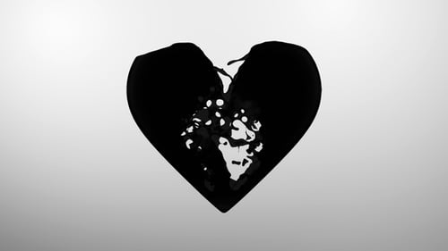 Filling Heart With Black Paint